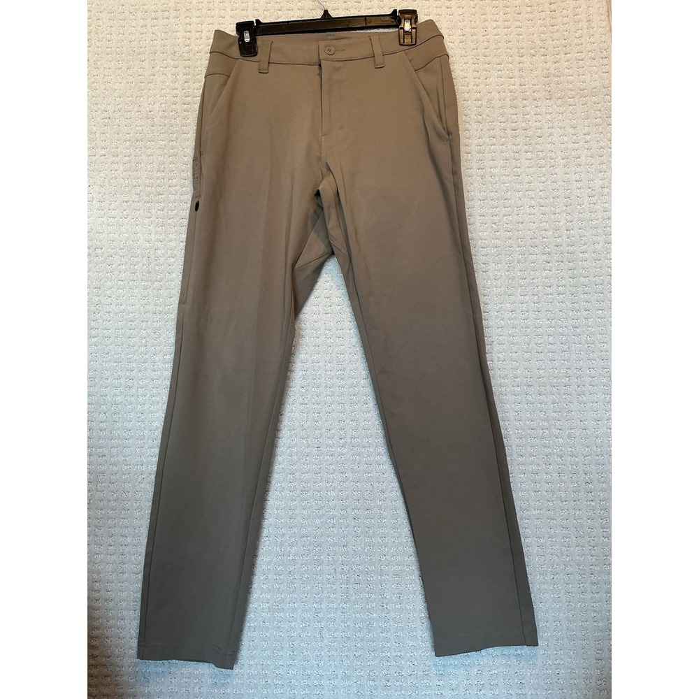 BYLT  Premium Basics Men's Pants 31x30 Everyday 2.0 Taupe‎ Tapered Stretch